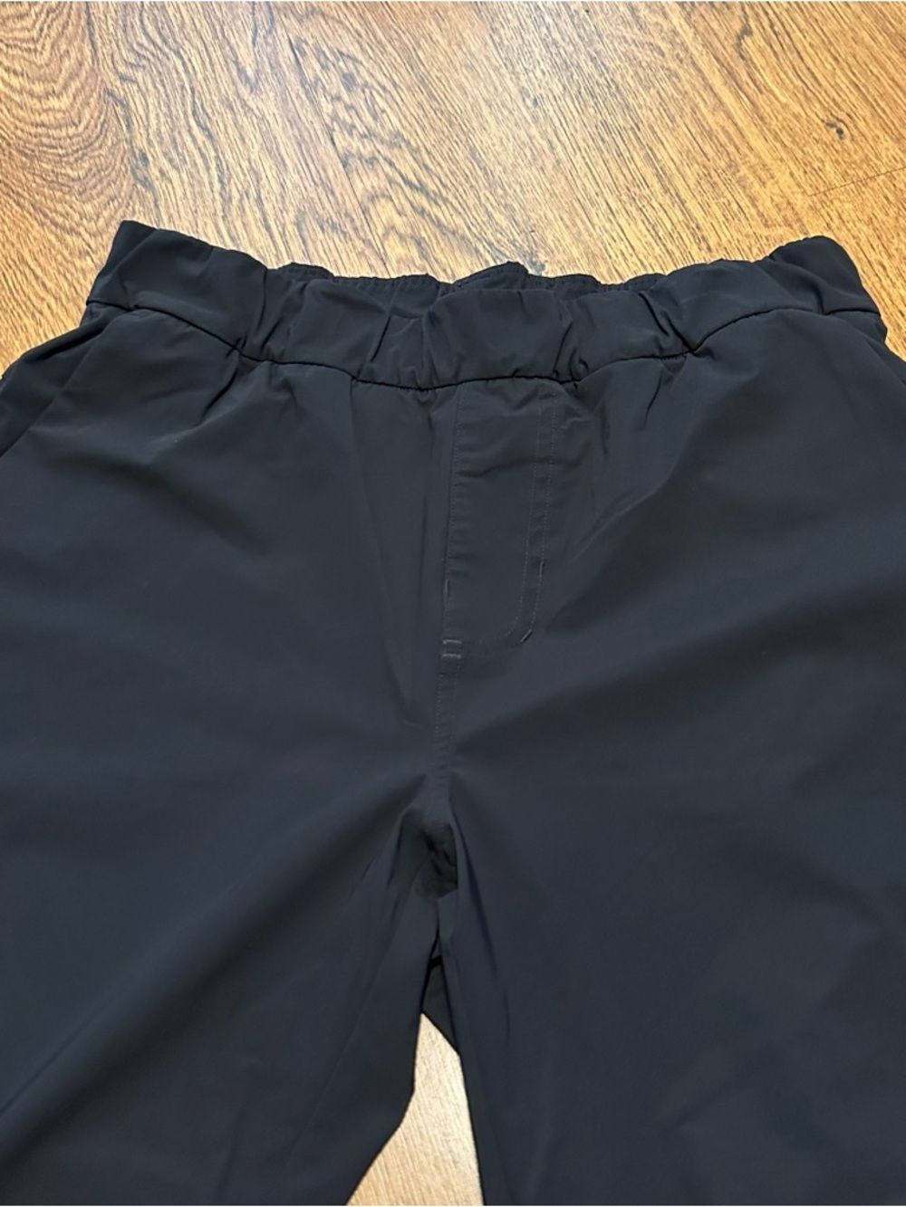 Vuori Black Elastic-Waist Straight Leg miles ankle Pants size small comfortable - Picture 4 of 12